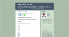 Desktop Screenshot of blog.openstance.com